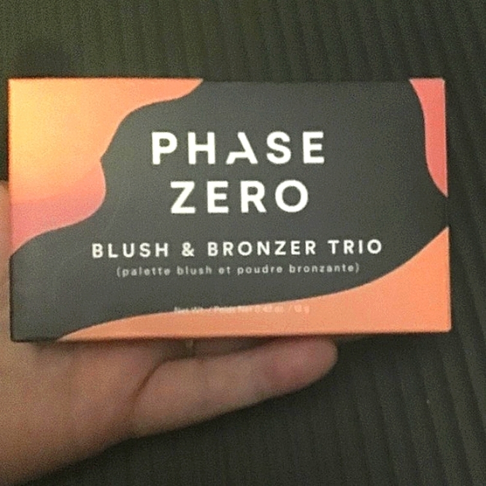 Brand new phase zero blush and bronzer trio